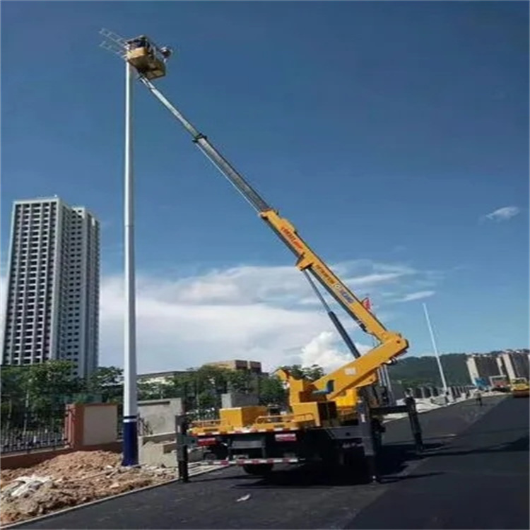 岱山县维修路灯的曲臂升降车出租